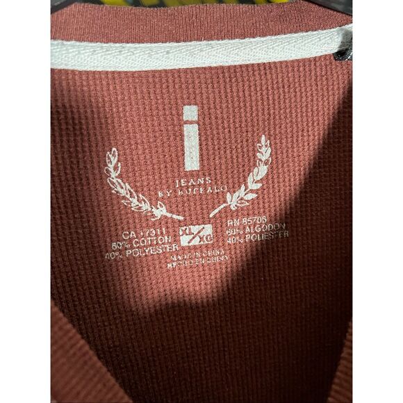 Y2K Jeans By Buffalo David AOP Thermal L/S Shirt - Picture 4 of 6